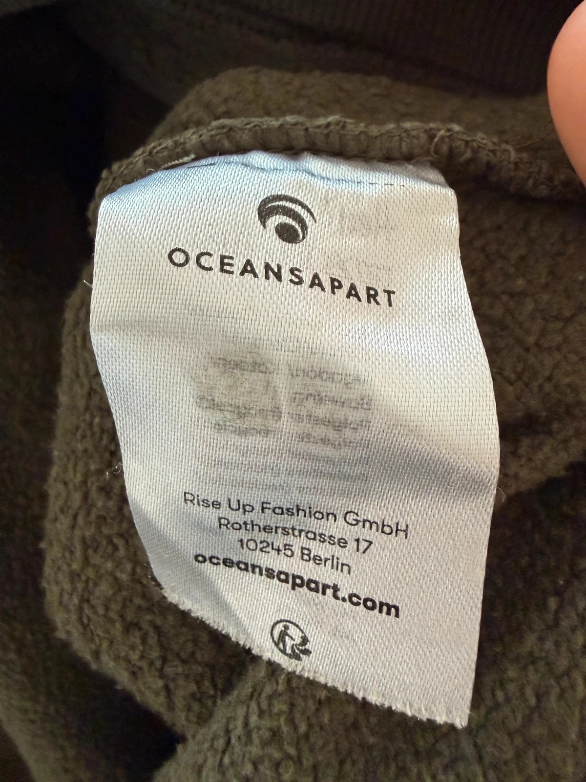 Conjunto Oceansapart caqui – Sudadera con capucha y pantalón de chándal – Talla M – Estado perfecto – photo 10